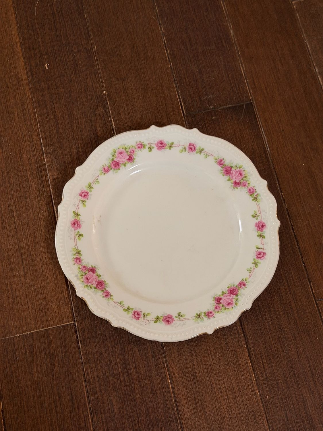 Small Floral Plate