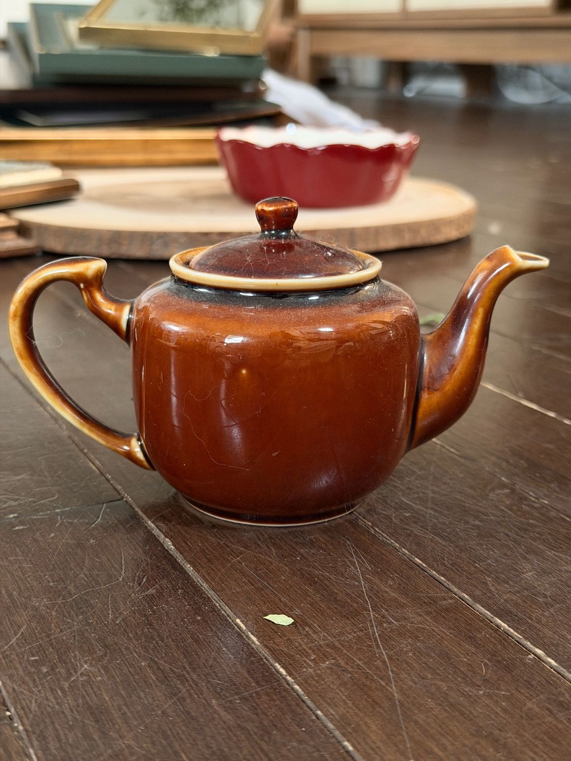 Mini Brown Teapot