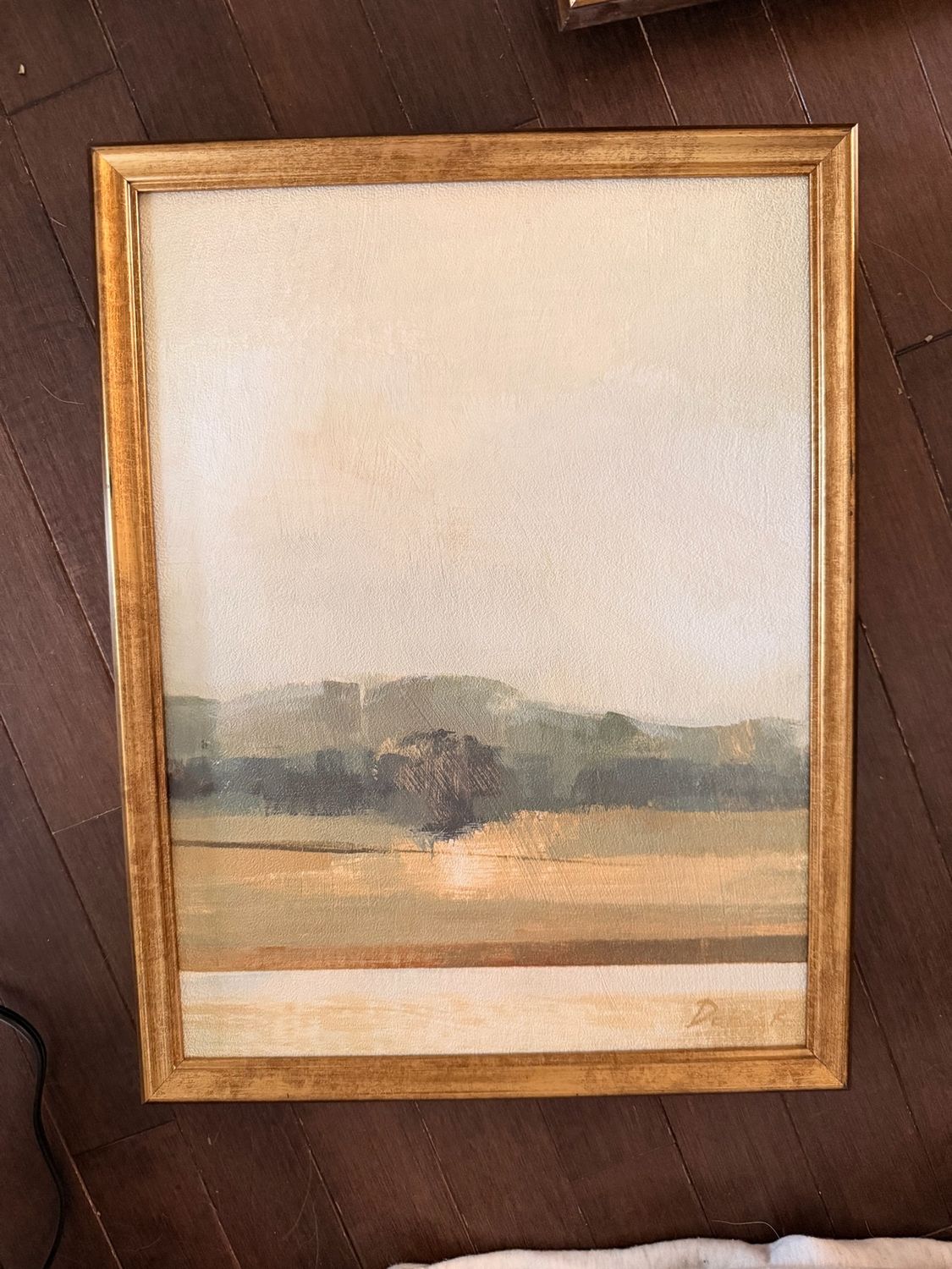 Gold Framed Nature Painting