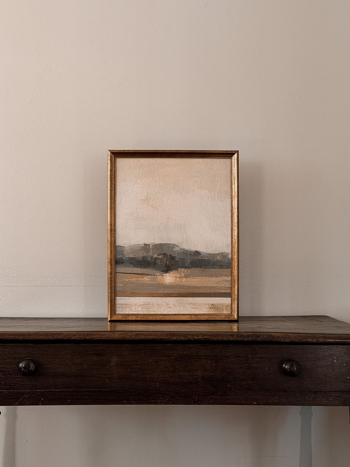 Gold Framed Nature Painting