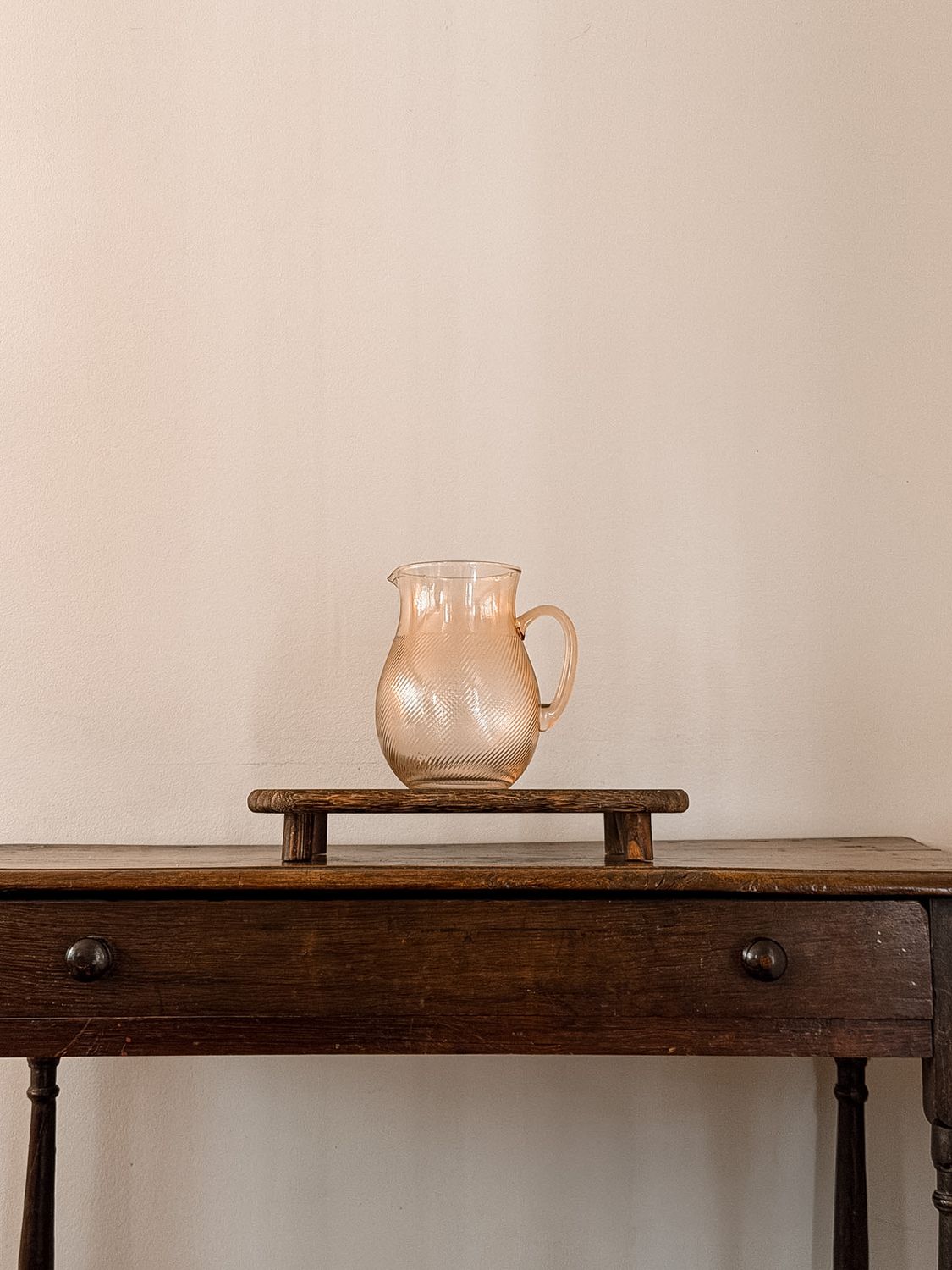 Rose Coloured Pitcher Rose Coloured Pitcher