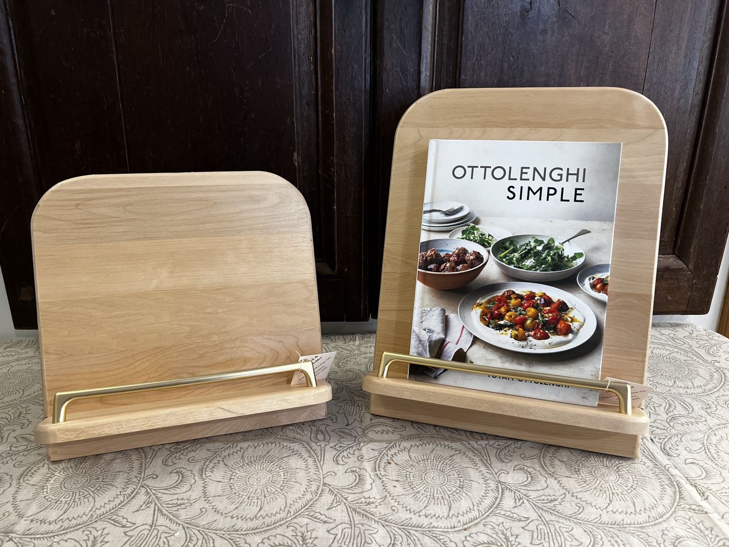 Birch Cookbook &amp; Tablet Holder | 12"