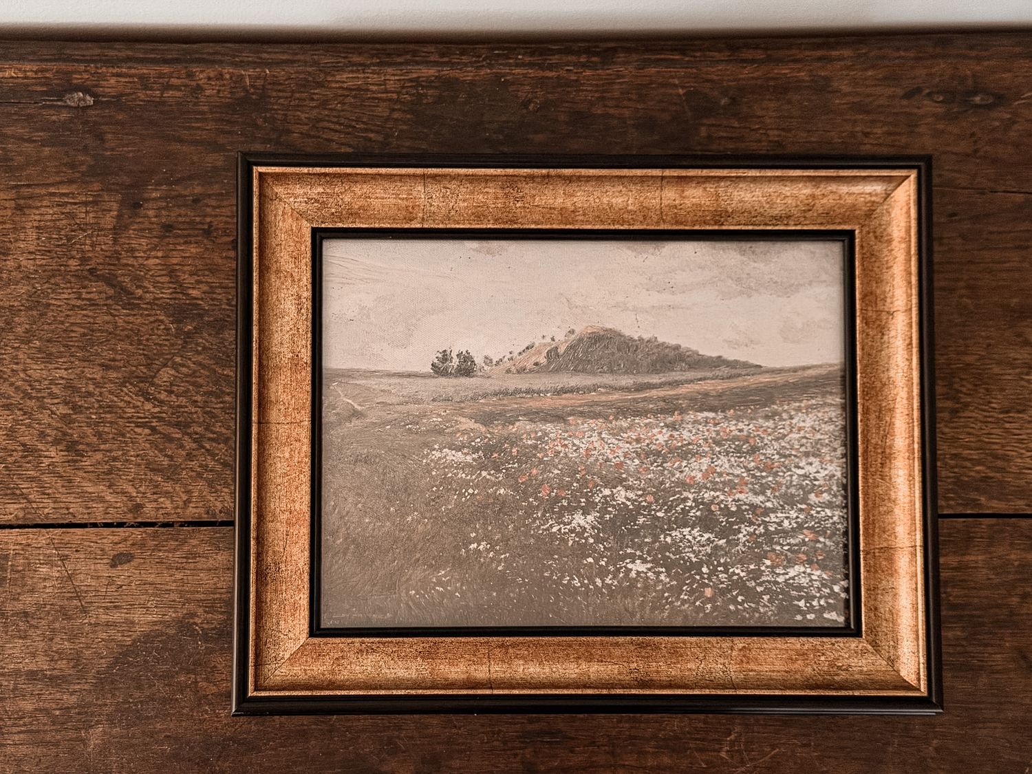 Gold Frame Flower