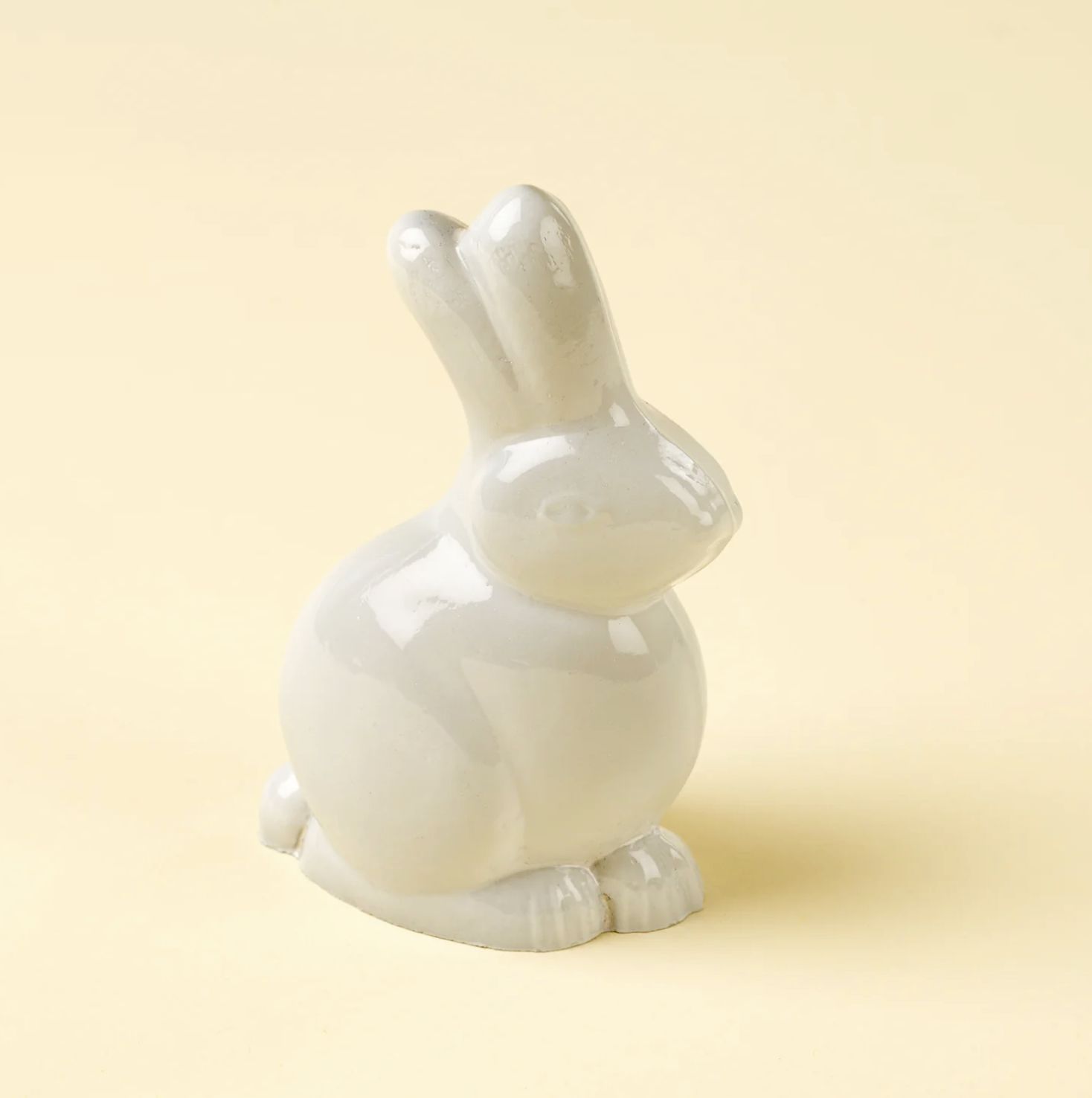 Glass White Bunny | Large