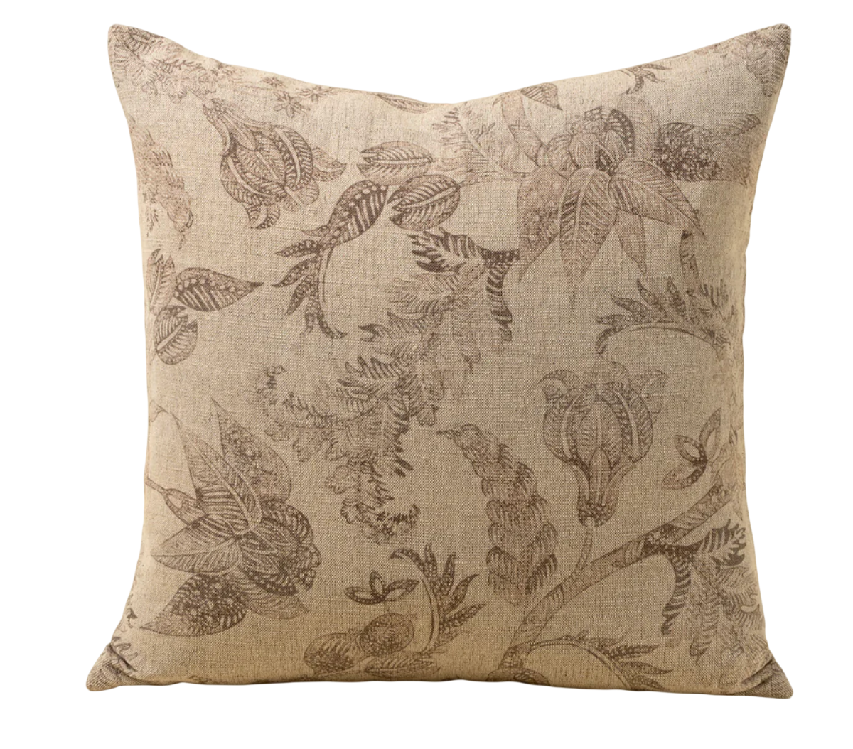 Meadowlark Pillow 20"x20" |  Brown