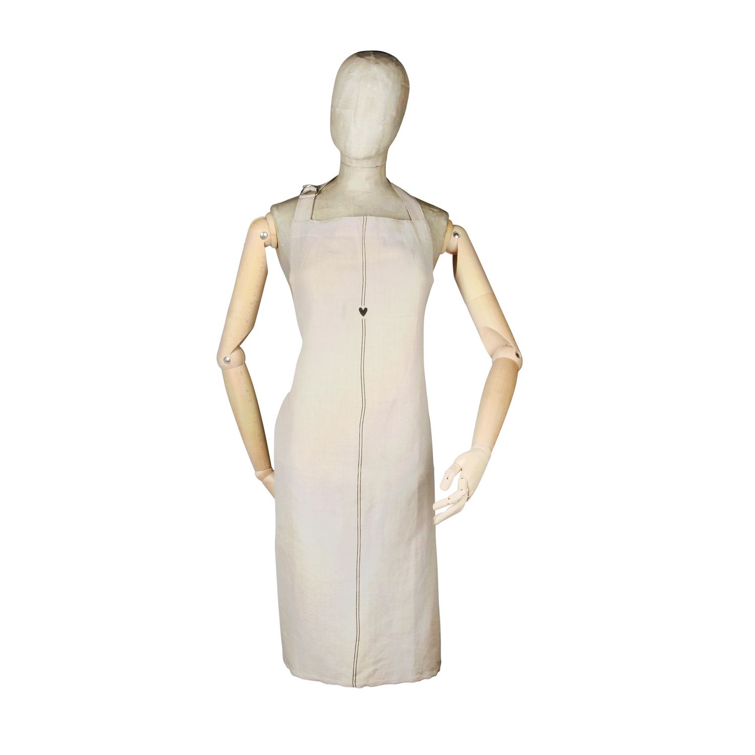 Natural Apron with Love