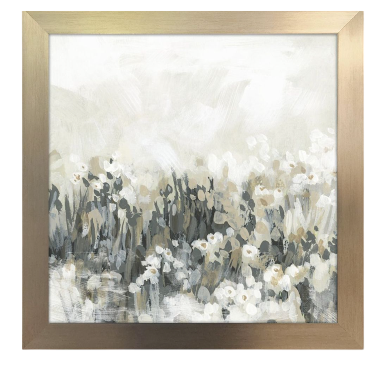 Neutral Meadow Blooms II | Art