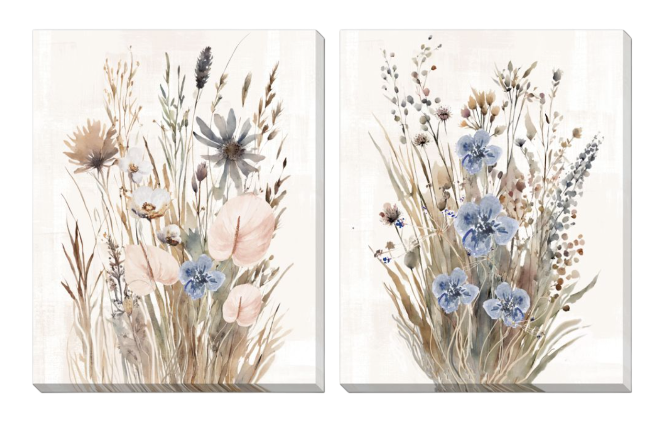 Wild Grasses Set of 2 | Art
