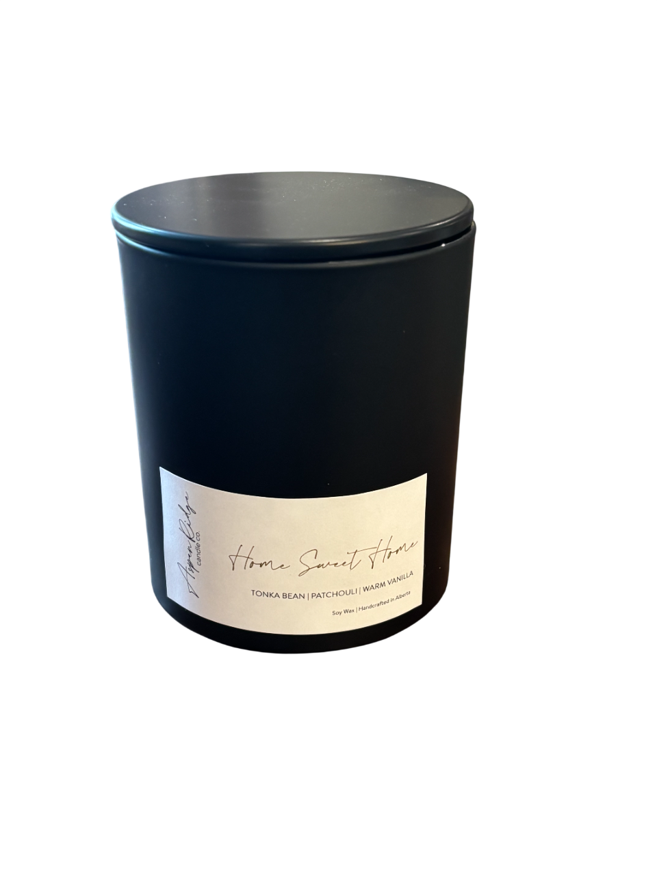Home Sweet Home Matte Black Candle | 14oz