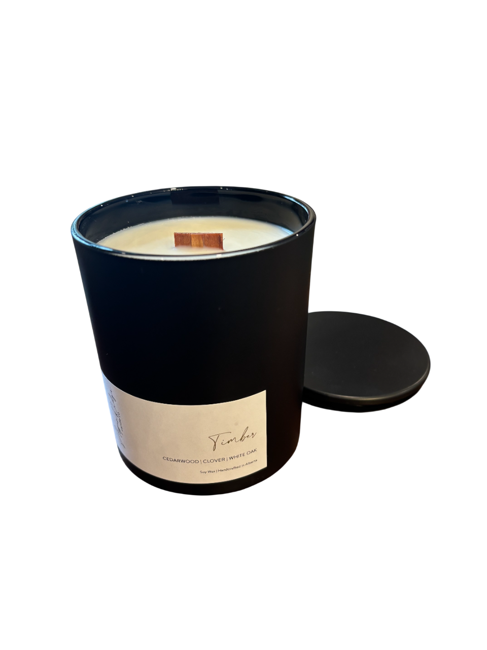 Timber Matte Black Candle | 14oz