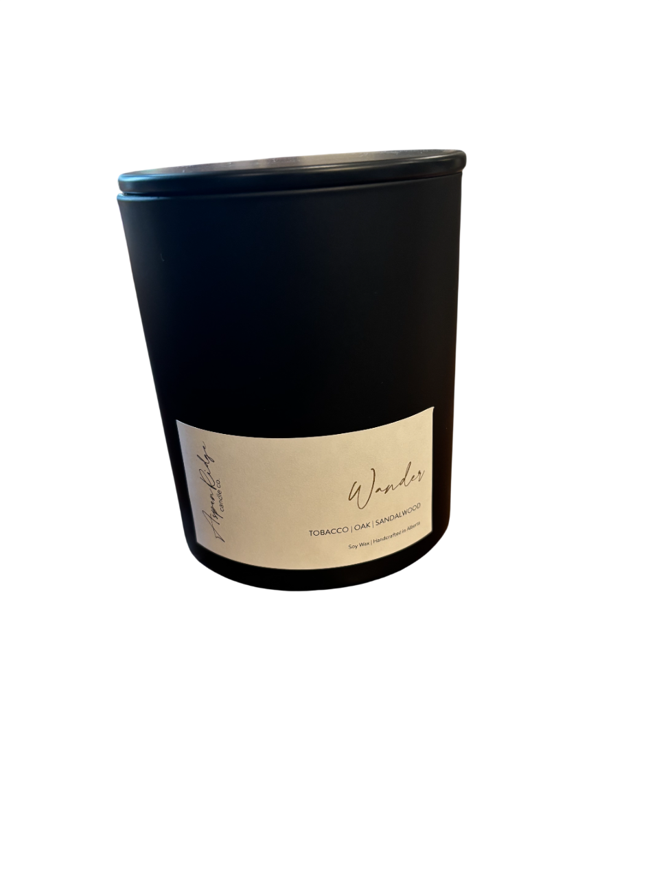 Wander Matte Black Candle | 14oz