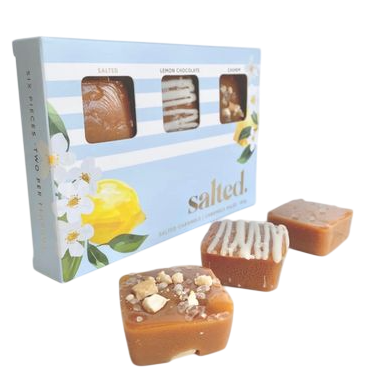 Springtime Salted Caramels