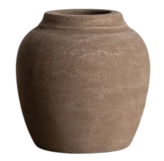 Hugo Grey Wash Vase | Small