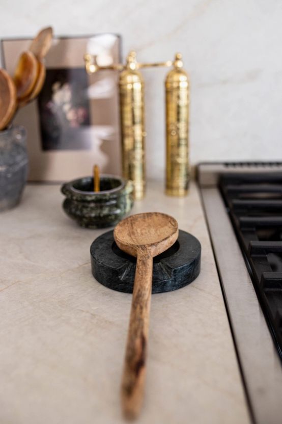 Emerald Green Marble | Spoon Rest
