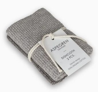 Aspegren Knitted Dishcloth | Blend Gray