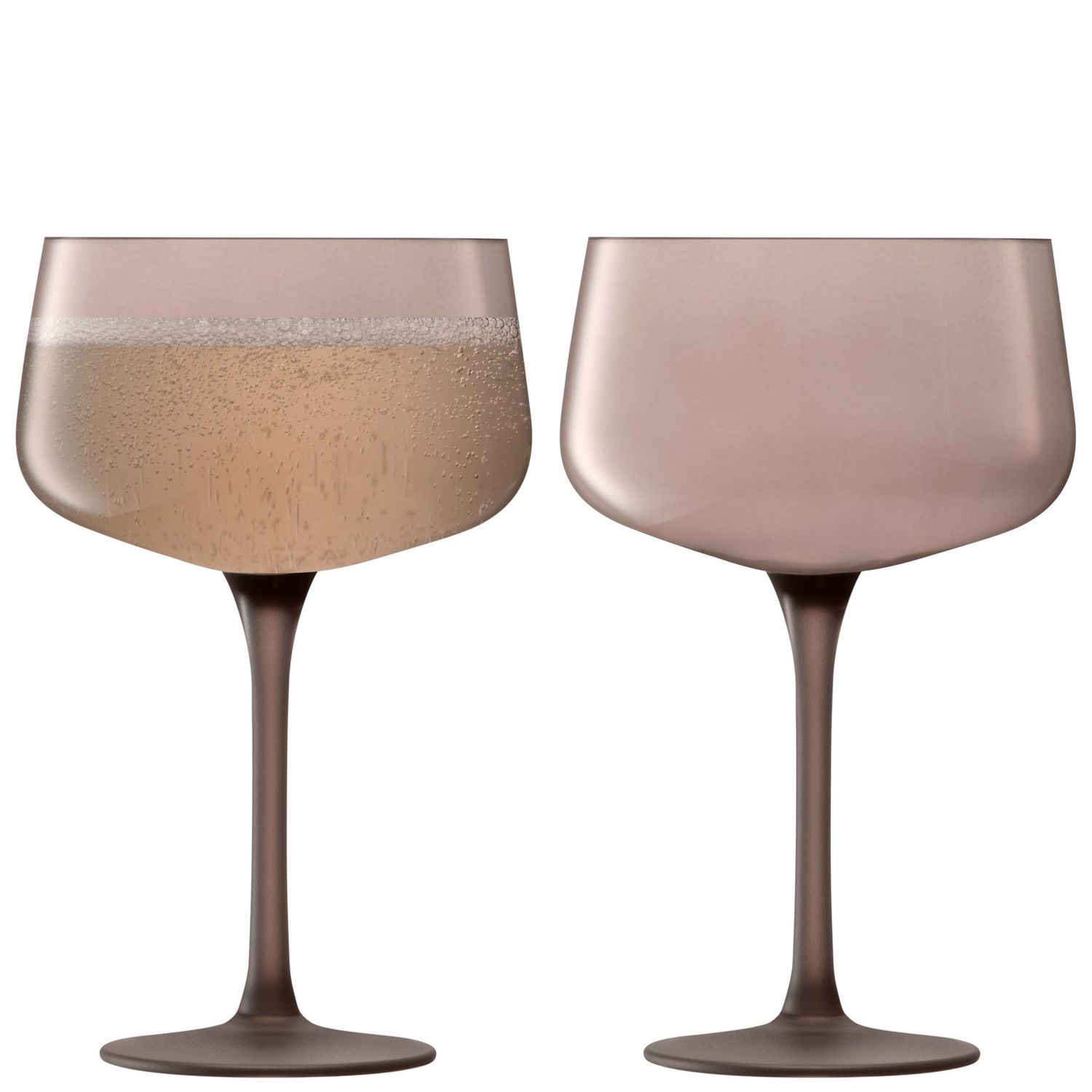 Arc Contrast Cocktail Saucer Earth | Set of 2