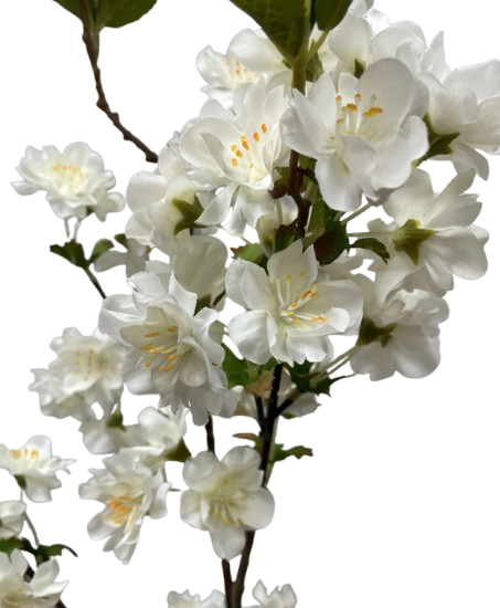 White Cherry Blossom Stem | 36"