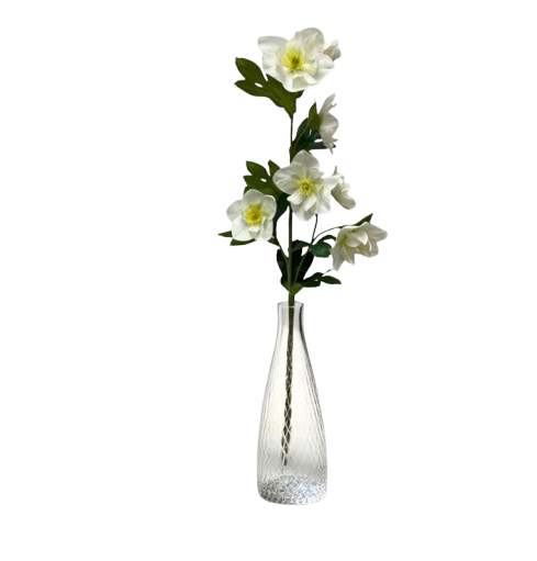 Real Touch White Helleboes Spray | 32"