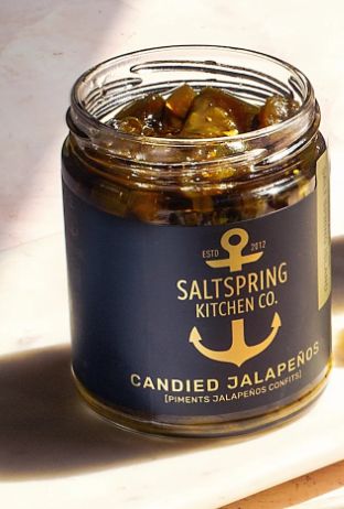 SaltSpring Candied Jalapenos | 250ml