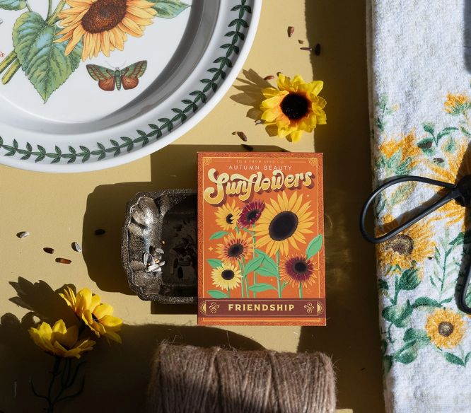 Sunflowers | Floriography Seed Packet