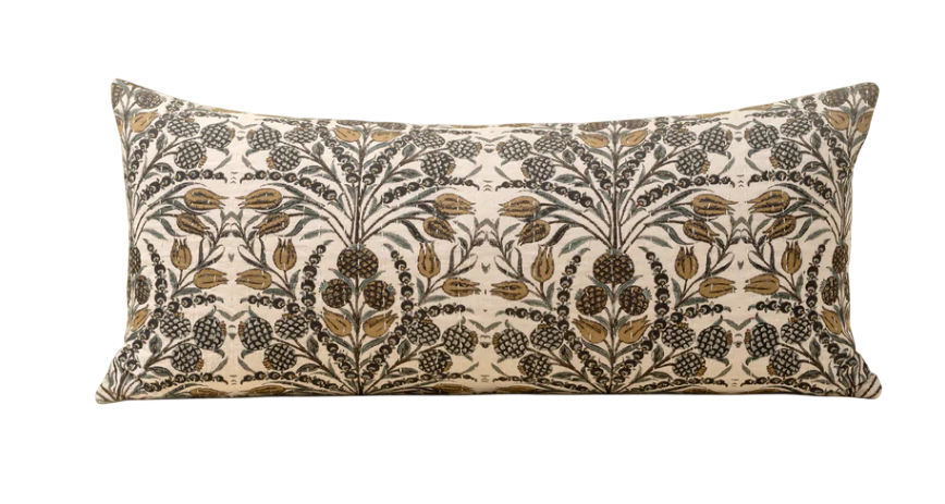 Tropicana Kantha Pillow | 14x31