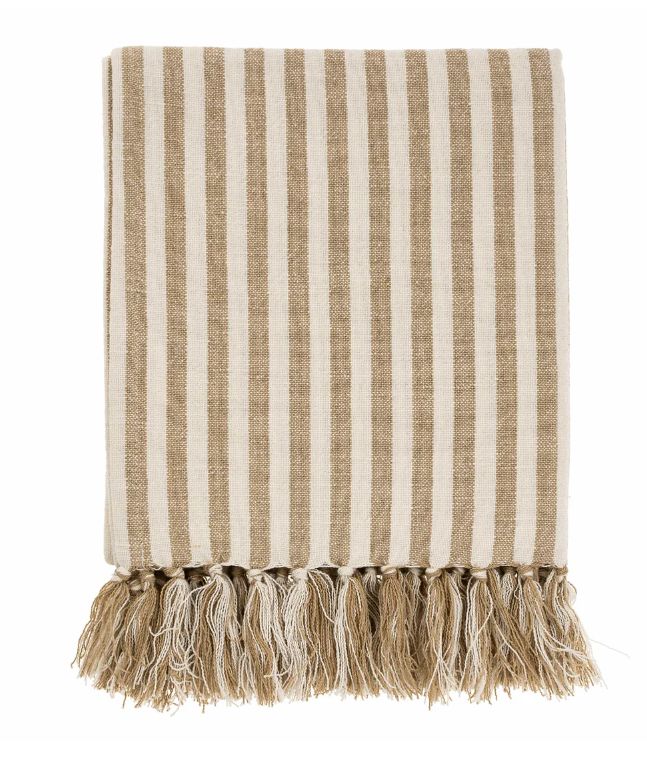 Bengal Stripe Bath Towel | Warm Sand