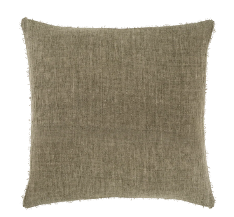Lina Linen Pillow | Shadow 20x20