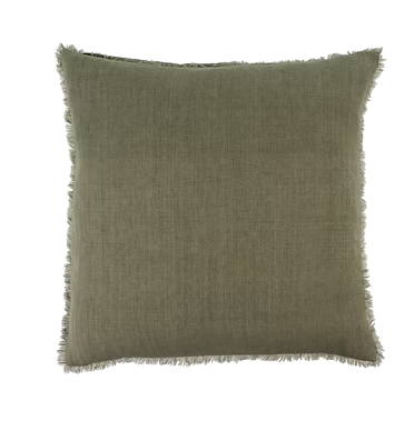 Lina Linen Pillow | Laurel 24x24