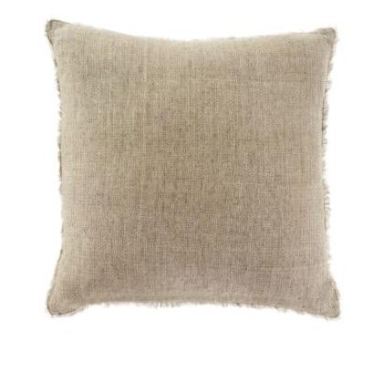 Lina Linen Pillow | Sand 24x24