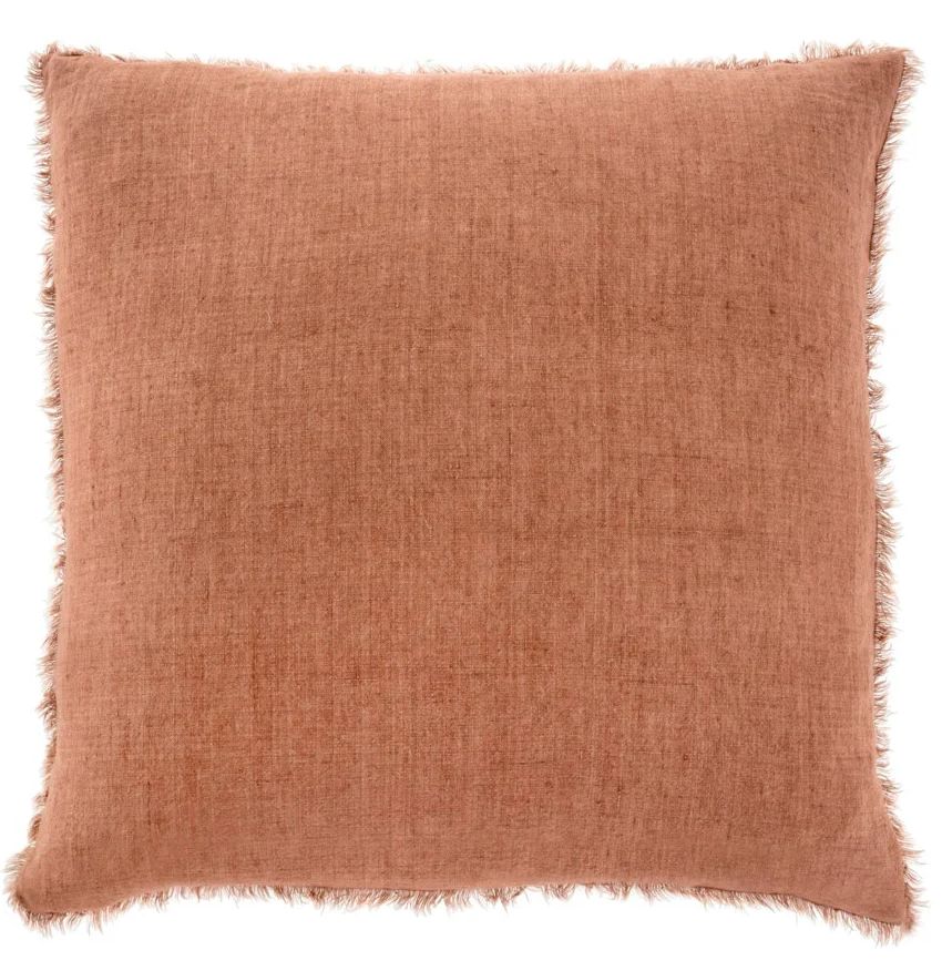 Lina Linen Pillow | Rooibos 24x24