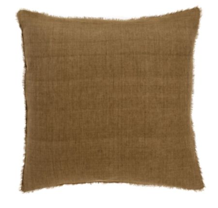Lina Linen Pillow | Tawny 24x24