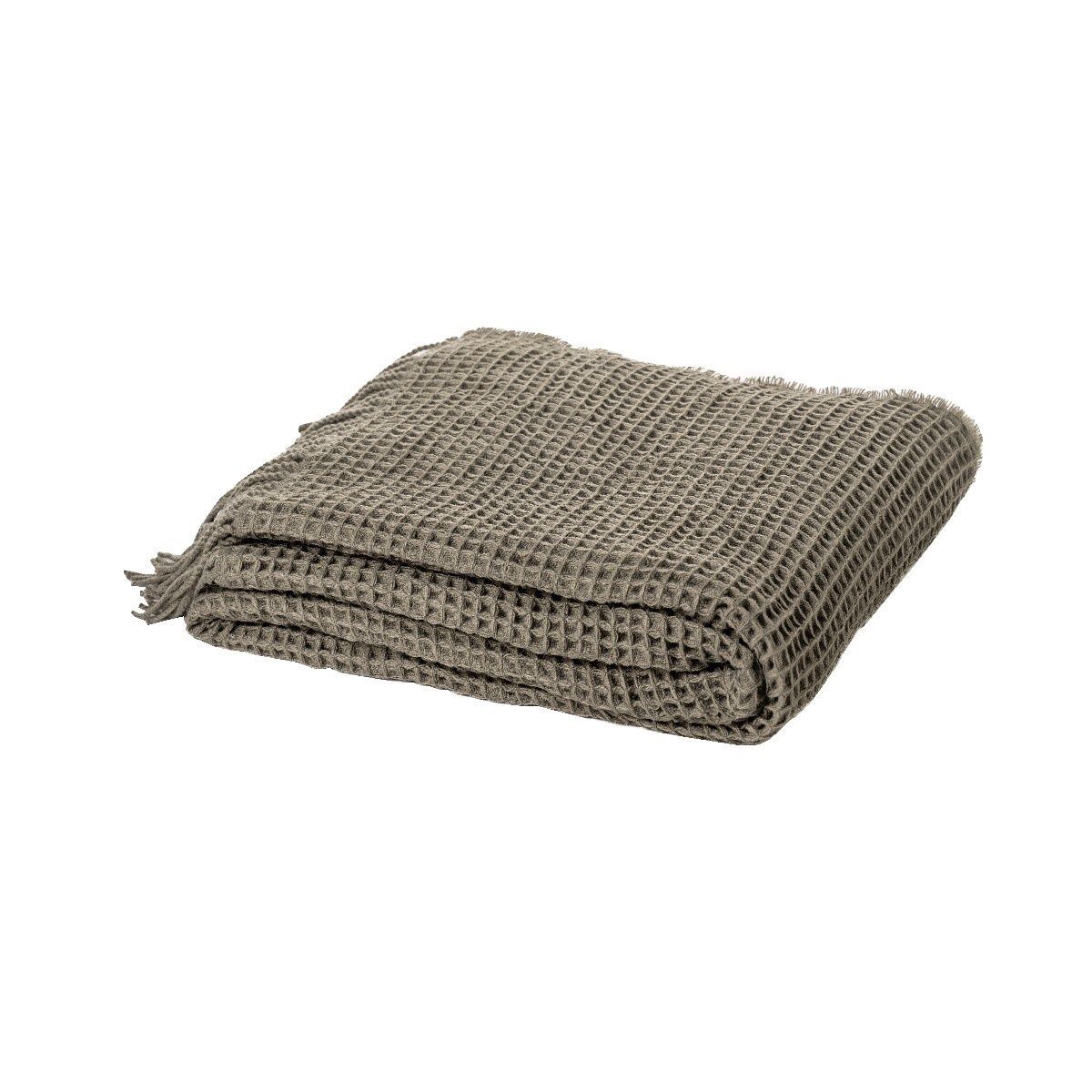 Coco Waffle Throw | Green