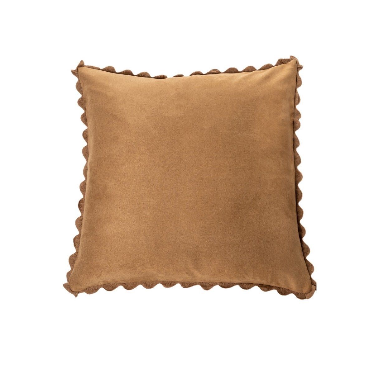 Ivory Brown Pillow | 25x25