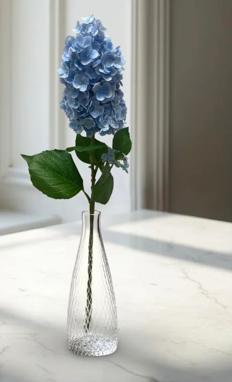 Real Touch Blue Cone Hydrangea | 33"