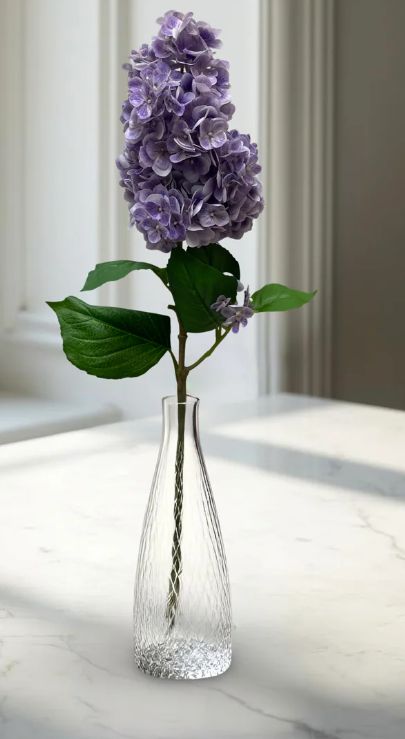 Real Touch Lavender Cone Hydrangea | 33"