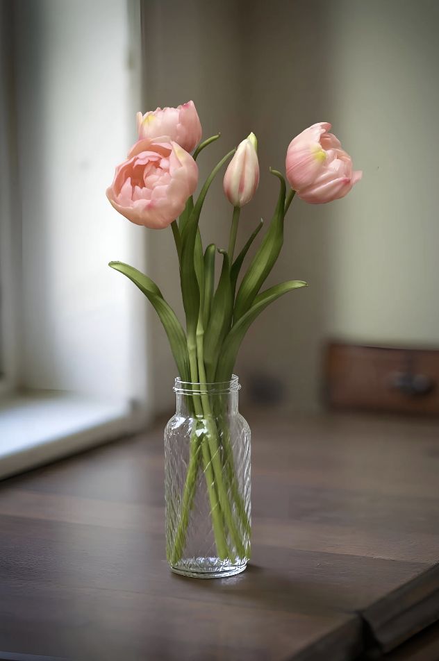 Real Touch Pink Peony Bundle