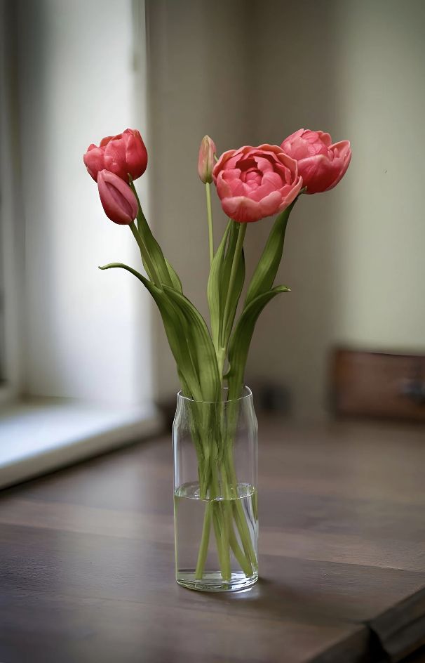 Real Touch Rose Peony Bundle