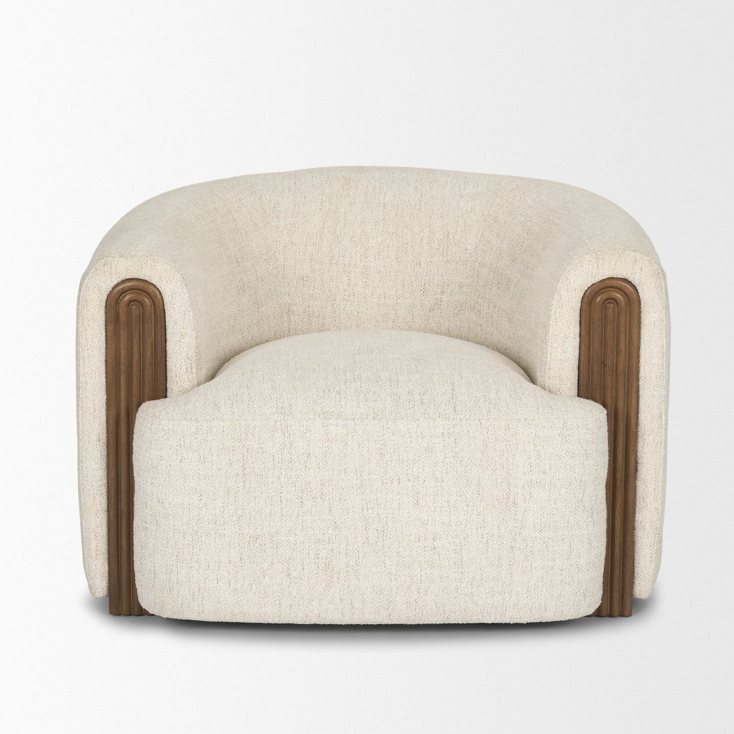 Barrel Accent Chair | Soft Oatmeal