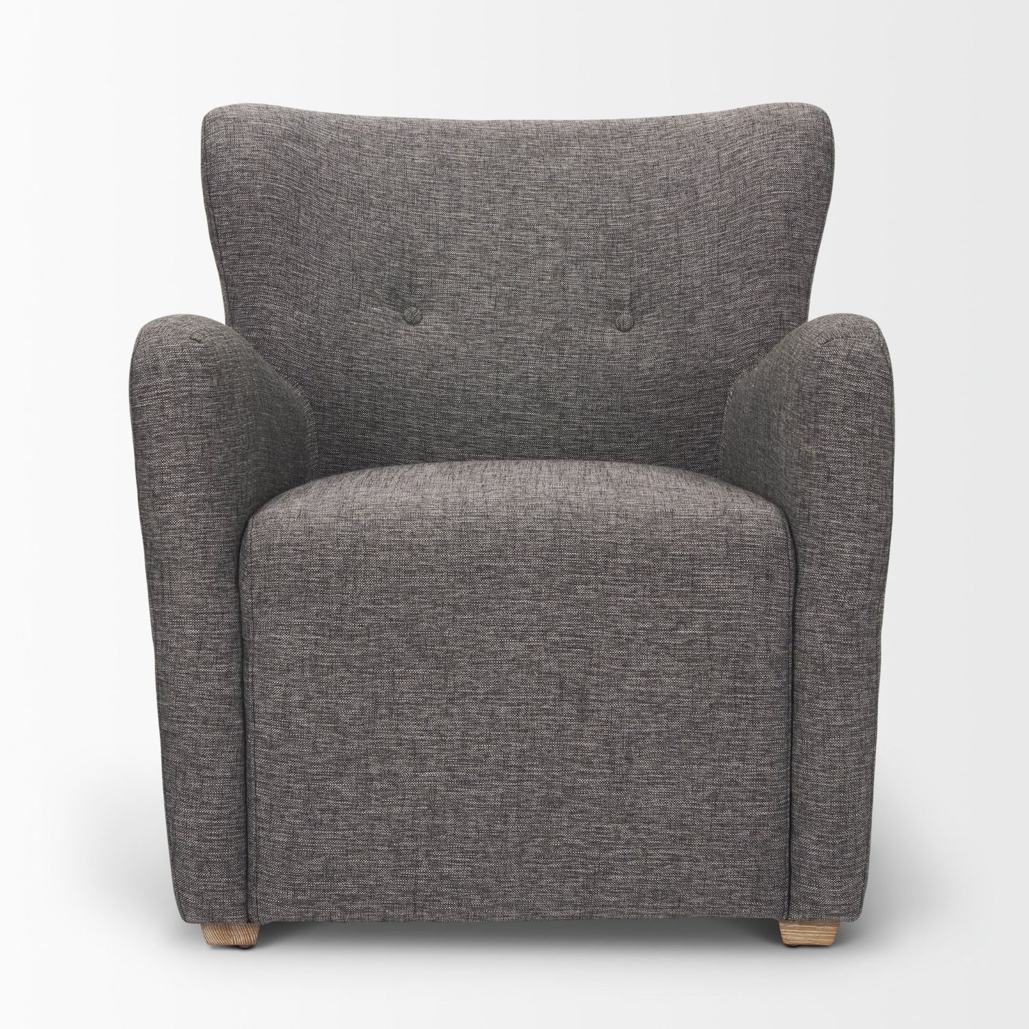 Accent Chair | Gray Twill/Wood