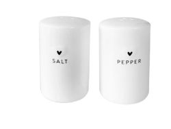 With Love Salt n Pepper Shakers
