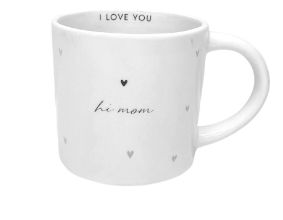 Hi Mom Love | Black