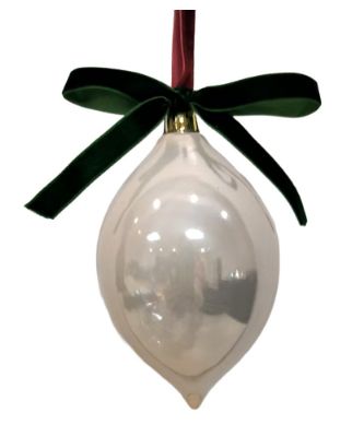 Teardrop Ornament 4.25" | Champagne