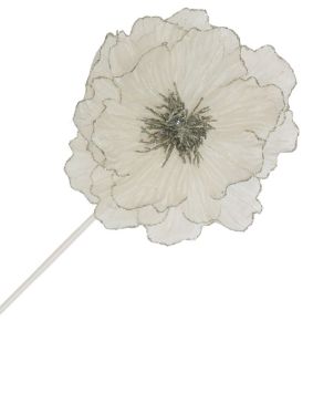 Magnolia Stem | Platinum-Glitter