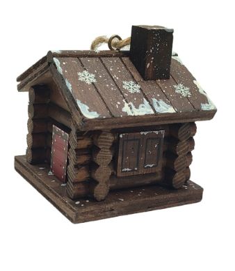 Cabin Ornament | Snowflake