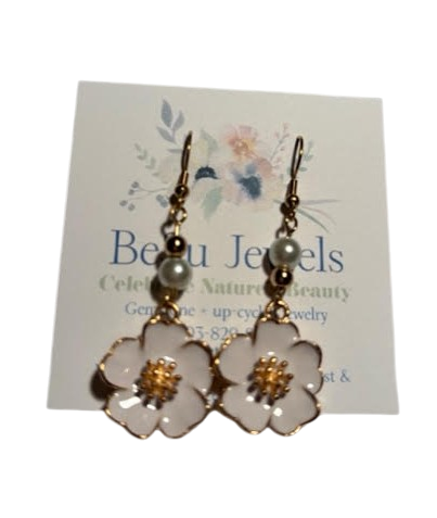 Earrings | Daisy-Gold/Stainless Steel