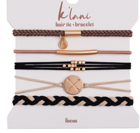 Focus Hair Tie &amp; Bracelet | M