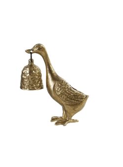 Pewter Duck Candle Snuffer | Gold