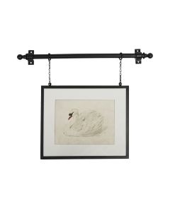 Hanging Metal Framed Glass | Wall Decor