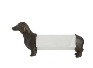 Dog Paper Towel Holder | Black