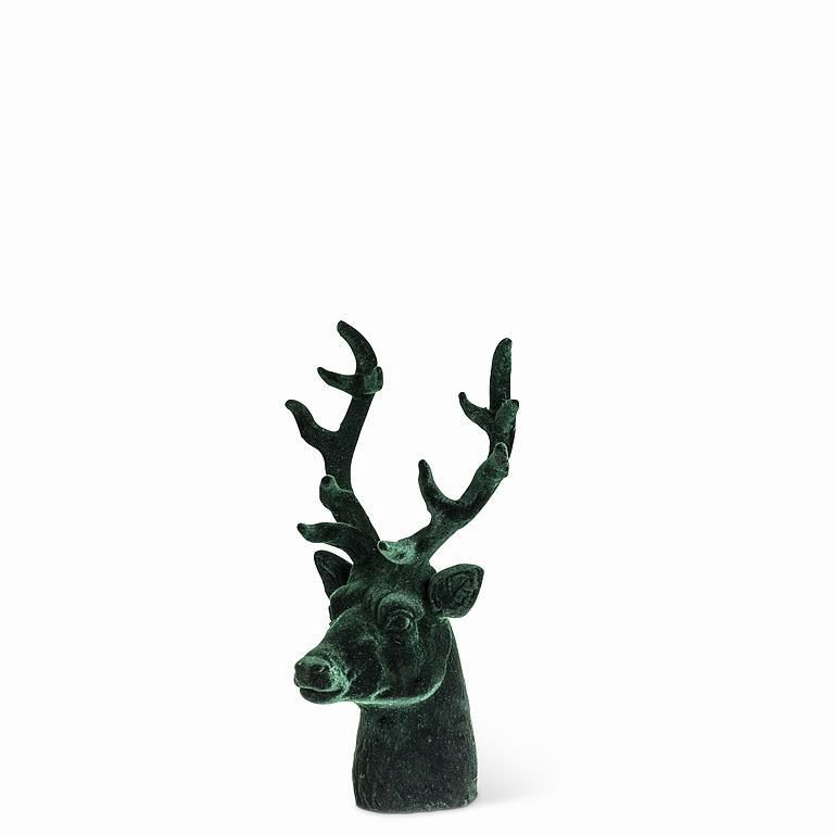 Small Stag Head | Green